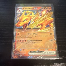 Pokémon Charizard ex 161 Sv-Scarlet & Violet Promo Holo 330 HP Card