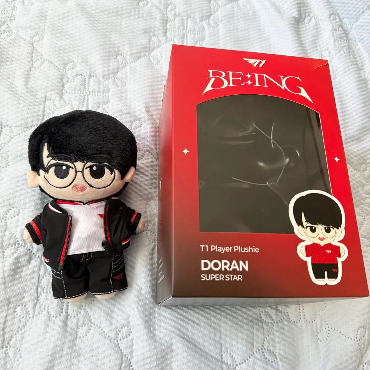 AUTHENTIC] T1 PLAYER PLUSH 20CM FAKER DORAN KERIA GUMAYUSI ONER