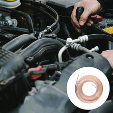 3/16 inch Car Brake Line Liquid Fuel Gas Cable with 16 PCS Screws - 25 inch Long