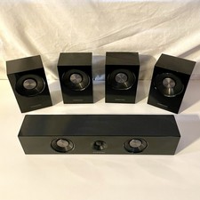Samsung Speakers Set Of 5- Center and 4 Surround Sound Passive 30w 3ohm Tested