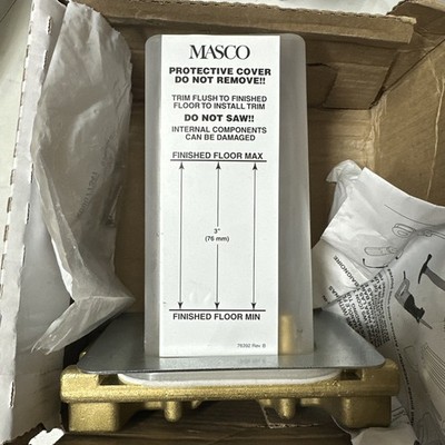 NEW Delta R4700-FLWS Floor Mount Tub Filler Rough-In Kit with Stops