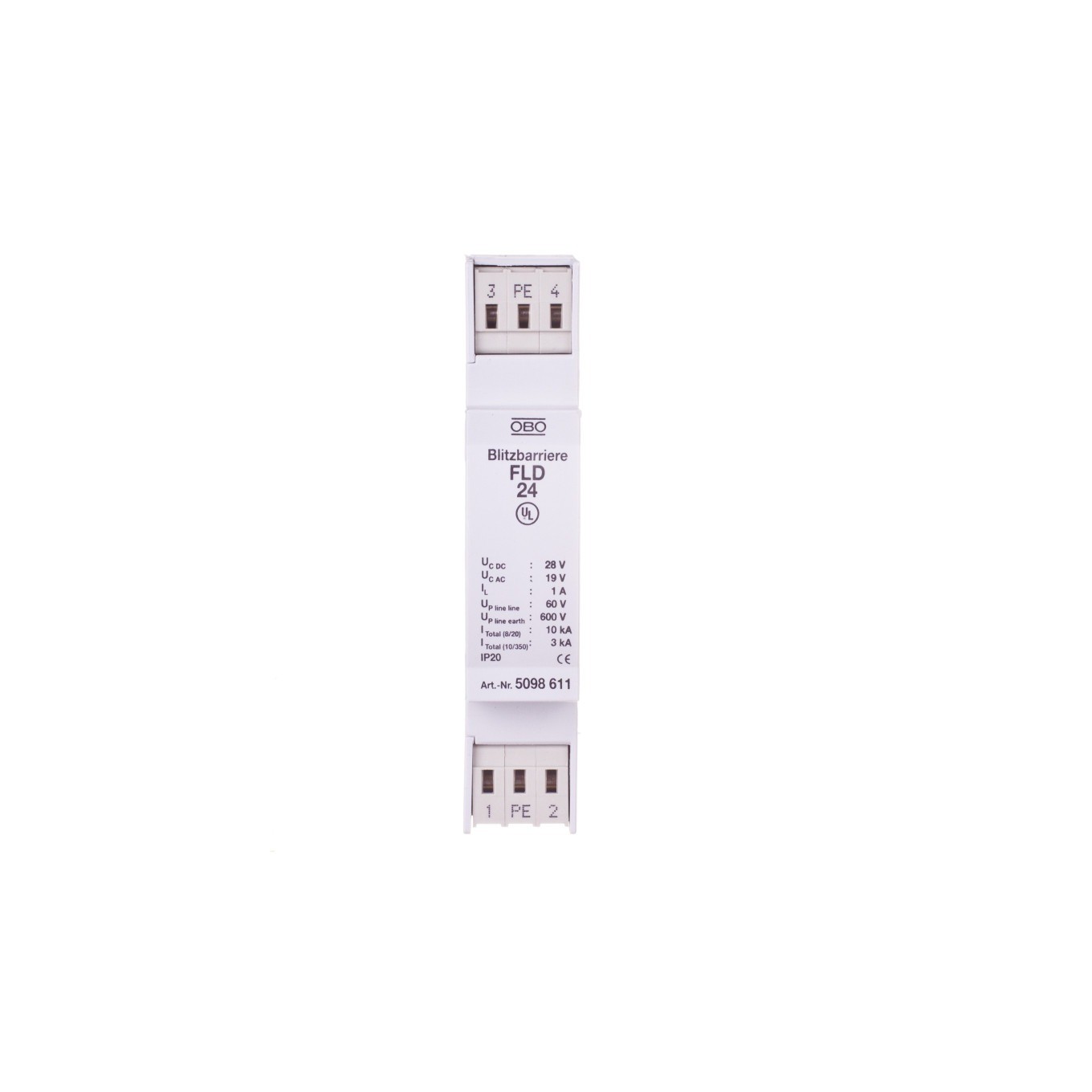 Surge limiter for two-wire systems TBS 5098611