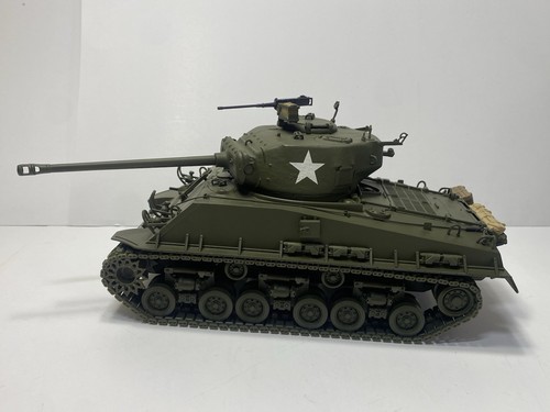 Franklin Mint General George S. Patton's M4-A3 Sherman Tank 1:24 WWII Near Mint