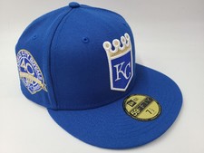 Kansas City Royals 40th Anniversary Patch New Era 59Fifty Fitted 7 1/2 Hat Cap