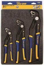 Groovelock Pliers Set V-jaw 3-piece 2078710