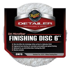 Meguiars Dmf6 6 Microfiber Dual Action Hook-and-loop Finishing Pad 2 Pieces