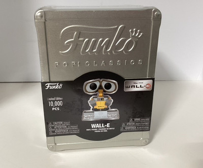 Funko Pop Classics WALL-E Limited 10,000 Edition, Figure, Pin, Coin, New Sealed