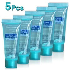 5PCS Water Based Lube Personal Sexual Lubricant Long Lasting Lube Oil Anal Gel