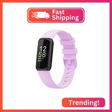 TopPerfekt Bands Compatible with Fitbit Inspire 3, Adjustable Soft Silicone Acce