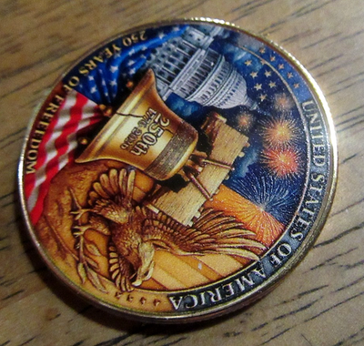 ノベルティグッズ USA COIN 2026 - 250TH Anniversary United States of America Challenge Coin