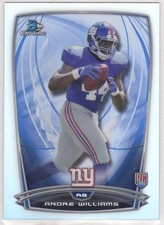 2014 Bowman Chrome Football Refractor Andre Williams RC #185
