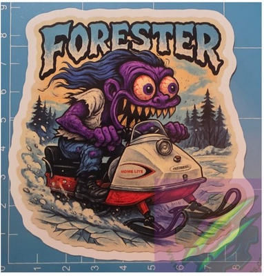 #ad Homelite Forester 9x9cm Durable Die Cut Vinyl Sticker $8.99