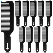 NICEMOVIC Barber Hair Cutting Blend Fade Combs 10 Pack for 8.6 x 2 Inch