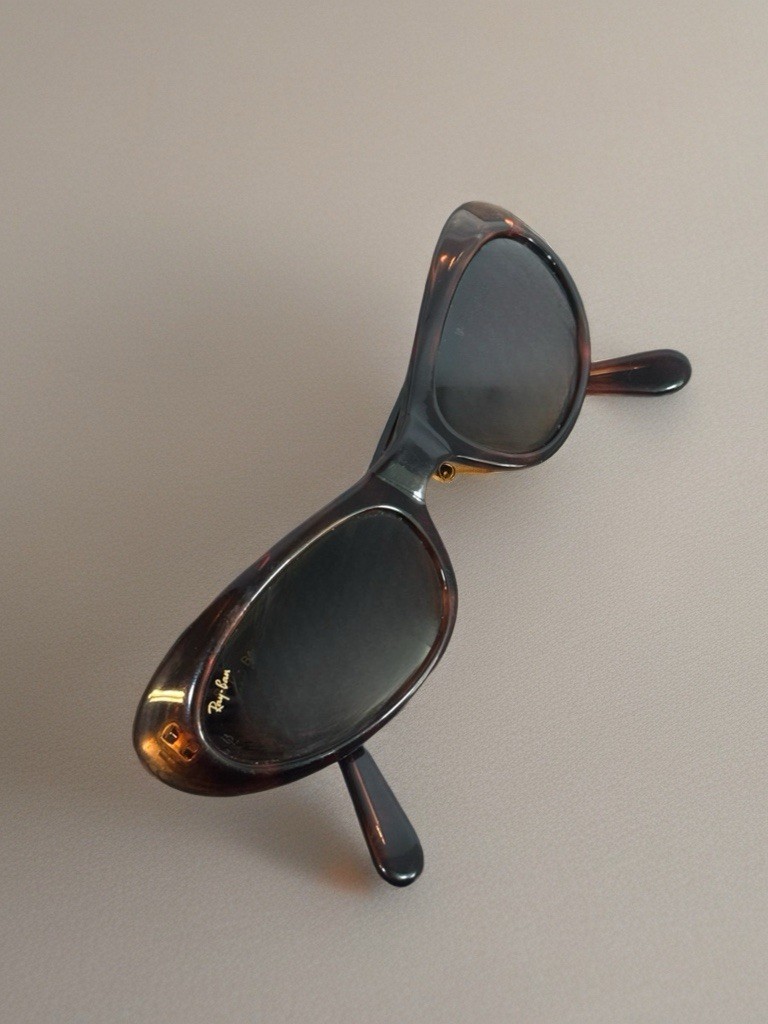 VINTAGE B&L Rituals RAY BAN W2523 Sunglasses Cat Eye Tortoise