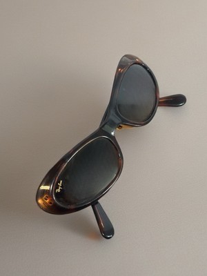 VINTAGE B&L Rituals RAY BAN W2523 Sunglasses Cat Eye Tortoise