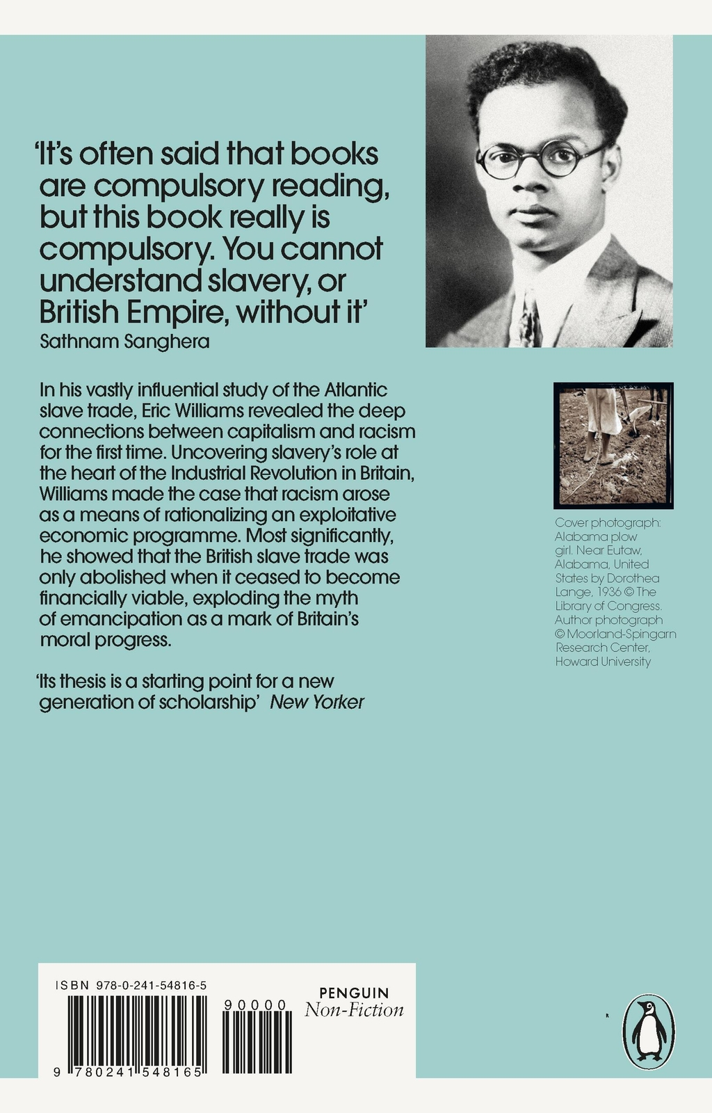 Thumbnail - Eric Williams | Capitalism And Slavery | Taschenbuch | Englisch (2022)