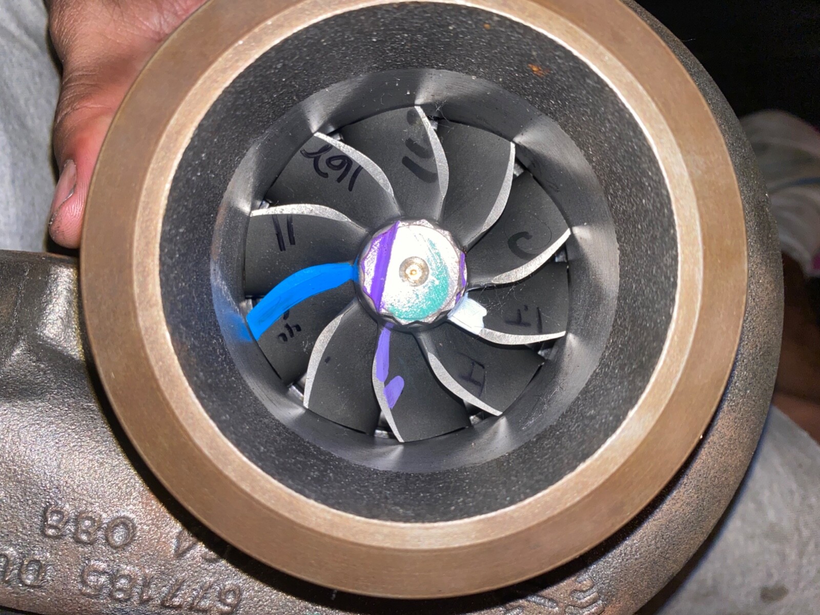 BorgWarner Airwerks S300SX-E Turbo SuperCore - 63mm 87/80 - 13009097047 AKA S363X-E | BorgWarner - Foto 3