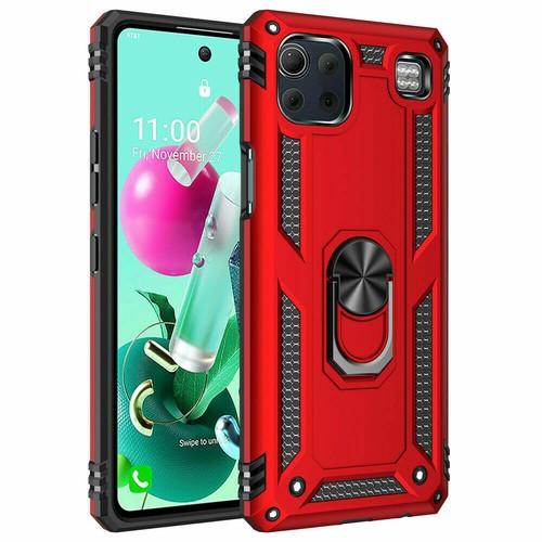 Shockproof Ring Stand Armor Phone Case For LG K92 5G K53 K22 K51S K40S Stylo 7 6 - Picture 23 of 24