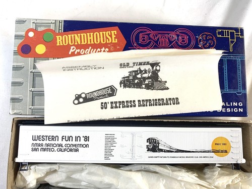 Roundhouse HO Scale NMRA 1981 Western Fun in 81 Express Reefer Vintage - Picture 4 of 4
