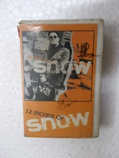 SNOW 12 INCHES RARE orig CASSETTE TAPE INDIA CLAMSHELL 1993