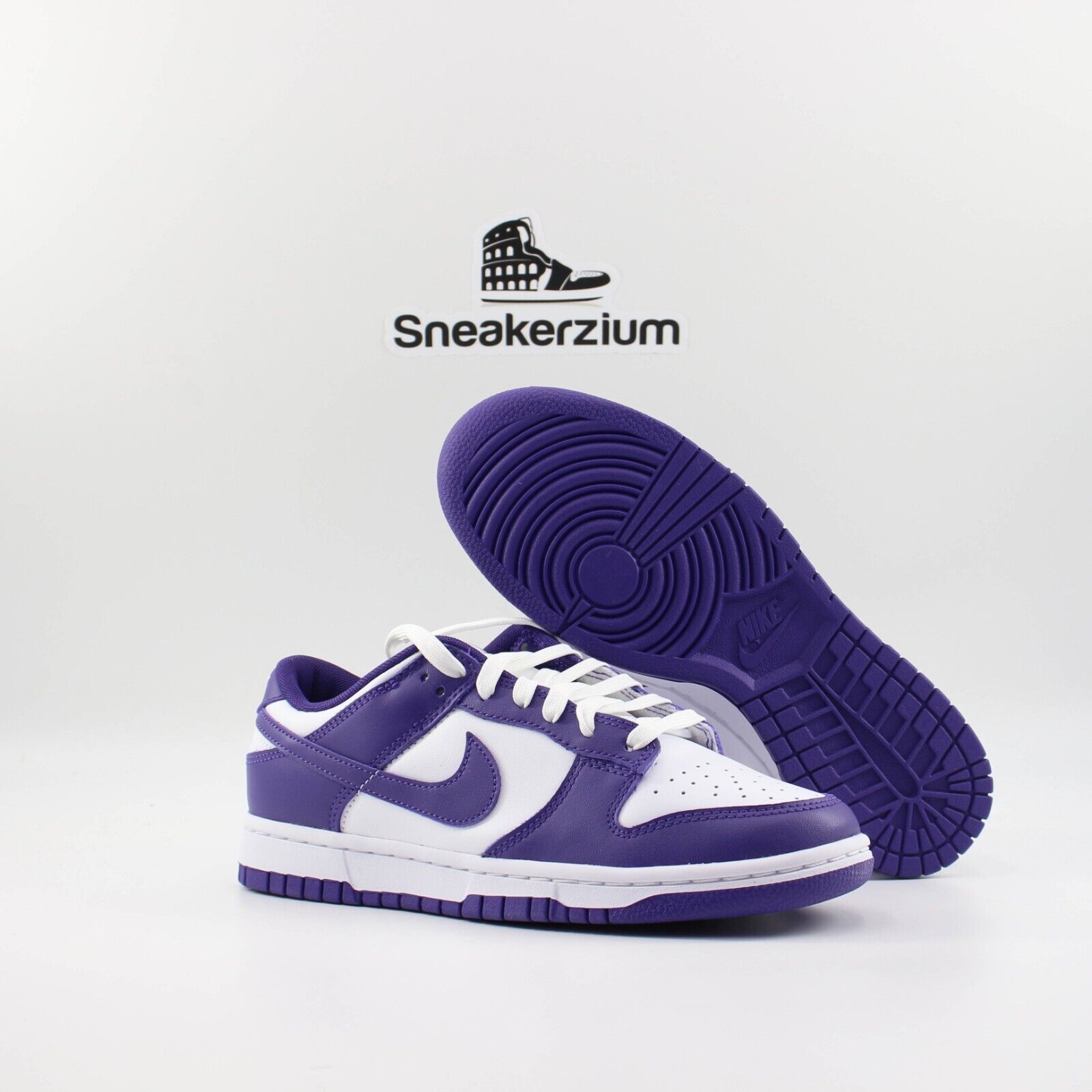 Nike Dunk Low Championship Court Purple White DD1391-104 Men's Sizes