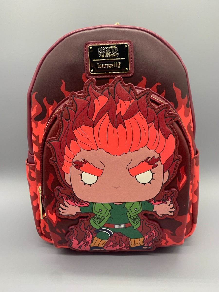 Loungefly Naruto Might Guy Mini Backpack Glows LE 4000 Funko  display picture 3