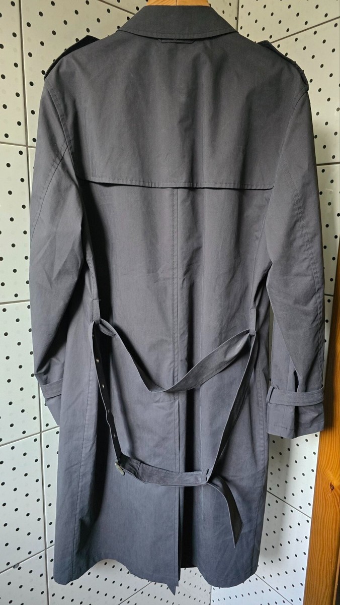 Original BUGATTI Collezioni Grey Men Trench Coat Classic Relax