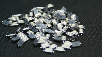 10x Mikrotaster Mikroschalter Drucktaster Micro Taster 2 Pin 6x6x5mm SMD Switch