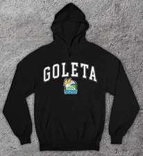 City Of GOLETA Seal Hoodie Sweatshirt. SB County Union University Cali 805 CA