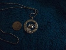 CELTIC BABY UNICORN Necklace Stainless Chain