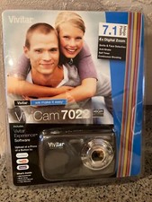 Vivitar ViviCam 7022 7.1MP Digital Camera - Graphite