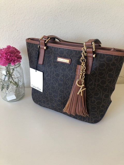 calvin klein shopper tote