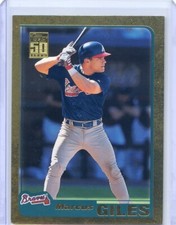 2001 Topps Traded and Rookies GOLD PARALLEL #/2001 NO.T167 Marcus Giles