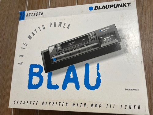 MERCEDES BENZ VOLVO BMW PORSCHE OEM BLAUPUNKT PLAYER RADIO STEREO ACS2500 NIB