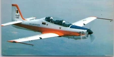 EMB 312 Advance Military Trainer FORCA AERA BRASILERA YT-27-1300 Postcard