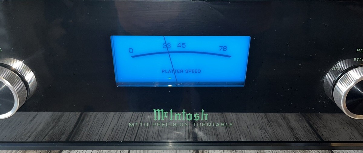McIntosh MT10 - Platine Vinyle avec plateau lumineux
