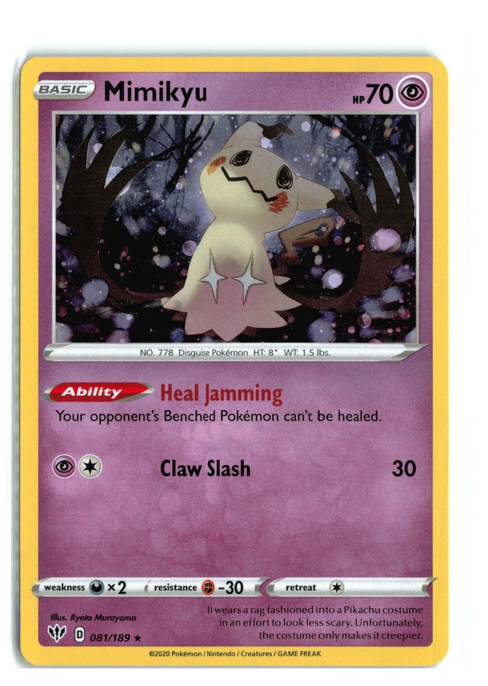Mimikyu 081/189 Miscellaneous Cards & Products for sale | eBay