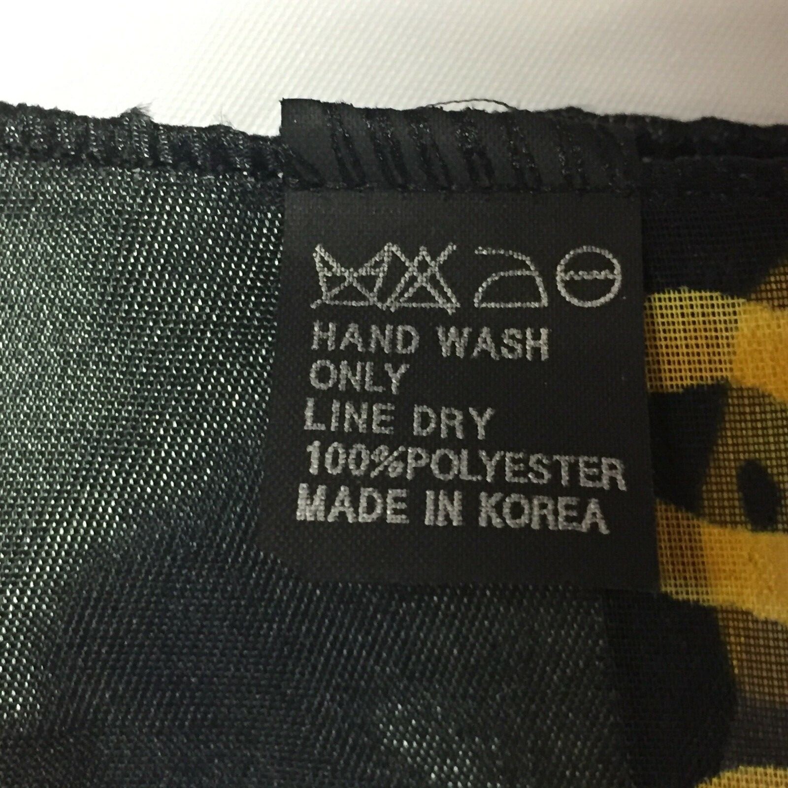 "Tiny Hands" Semi Sheer Rectangular Scarf Pro Lif… - image 5