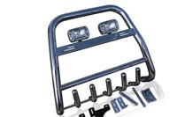 Bull Bar + Rechteckige Spots FüR Ford Ranger 2016-2023 Stahl Abar - Abnehmbar