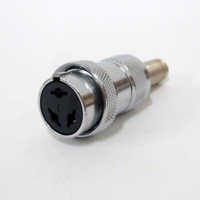 Amphenol 91-MC3F1 three pin female connector - mates with 91MC3M1