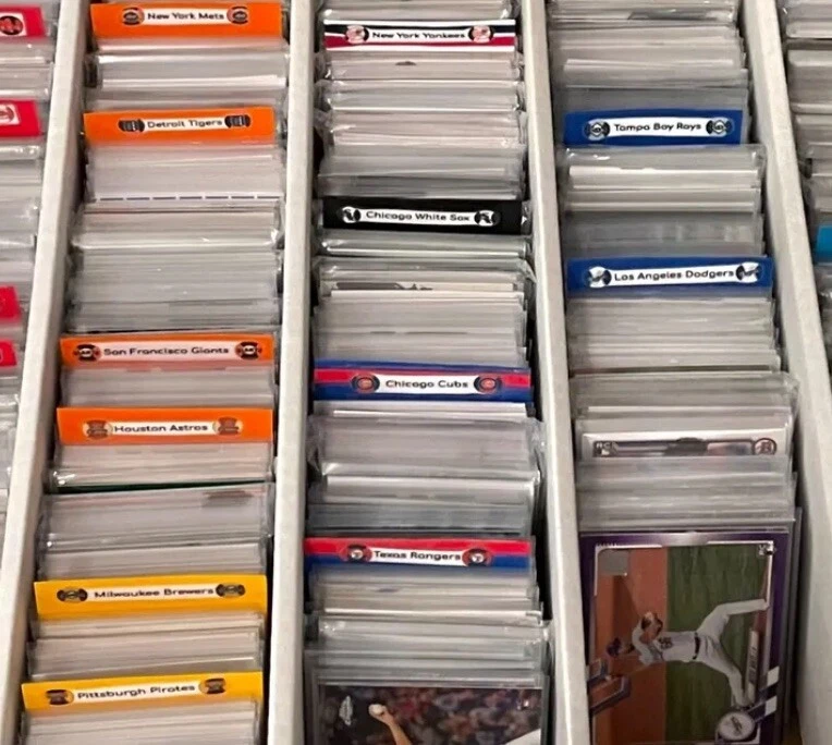 You Pick 2 MLB Teams 50 Card Lot Rookies, Stars , # 1 Random PSA Guaranteed - Image 2 of 2