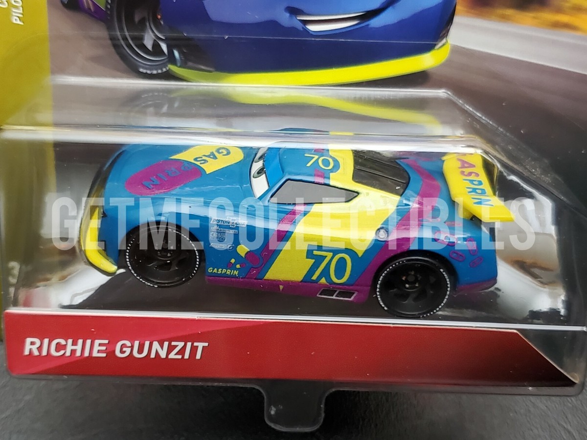 Richie Gunzit リッチー・ガンジット　1台　カーズ　マテル　次世代 Amazon.com: Disney Pixar Cars Richie Gunzit : Toys & Games