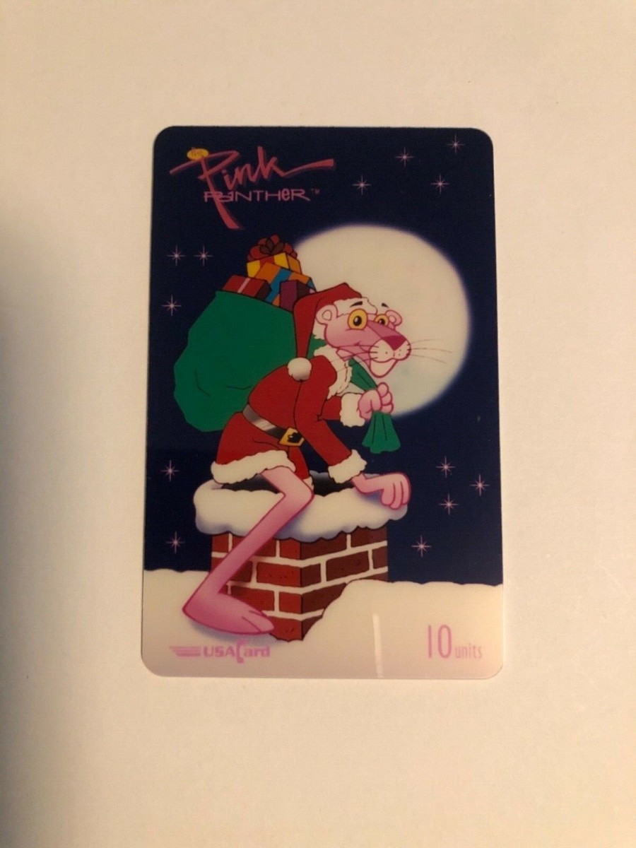 Pink Panther Christmas Santa Phone Card 10 Unit | eBay Pink Panther Christmas Santa Phone Card 10 Unit | eBay
