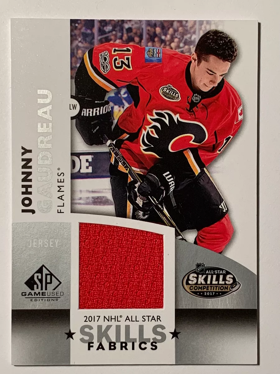 2017 18 UD SP Game Used Allstar Skills Fabrics JOHNNY GAUDREAU