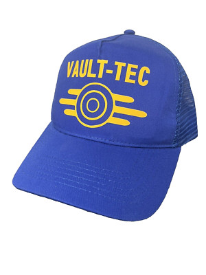 Vault Tec Fallout inspirierte Unisex Kinder/Erwachsene Baseballkappe mit verstellbarem Riemen