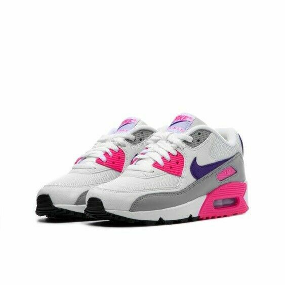 Nike Women's Air Max 90 Premium Atomic Pink/Black-Laser Blue-Solar Flare -  CT1891-600 | Sneaker District
