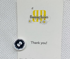 Magnetic MINI Needle Minder Cross Stitch Ink Spot / Fridge Magnet