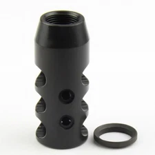 308  .308 Muzzle brake 5/8x24 Pitch Thread WITH 308 Crush Washer