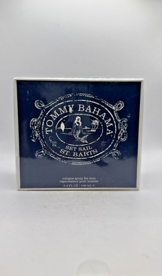SET SAIL ST. BARTS BY TOMMY BAHAMA 100ML COLOGNE SPRAY CODE-0123 (NEW WITH BOX)