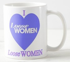 I LOVE heart LOOSE WOMEN MUG itv daytime tv show female discussion program mugs